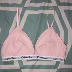 Calvin Klein bralette!